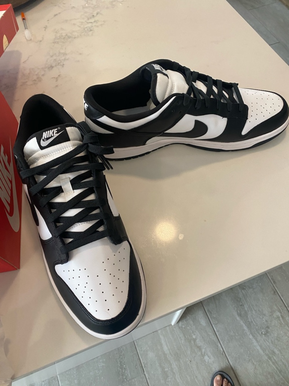 Nike Dunk Men’s Low-Profile Sneakers - Black & White